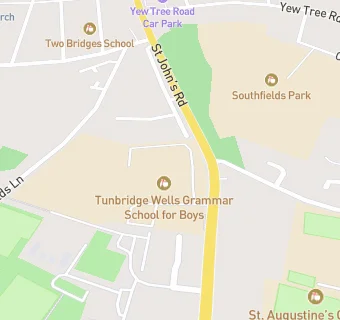 map for Independent Catering At Tunbridge Wells Boys Grammar School