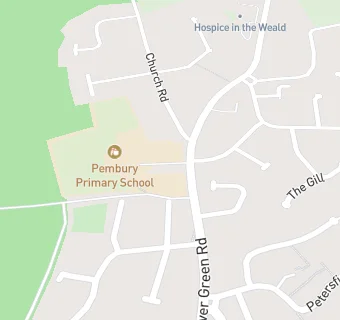 map for Pembury School House Nursery