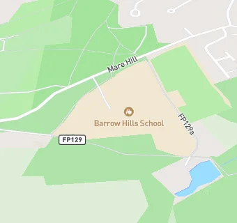 map for Barrow Hills School