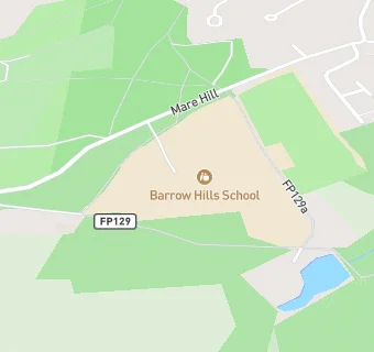 map for Thomas Franks at Barrow Hills School