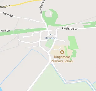 map for Bawdrip Infant School