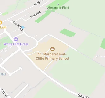 map for St Margaret's-at-Cliffe Primary School