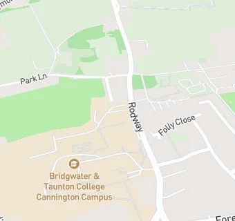 map for Bridgwater College (Cannington Centre)