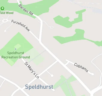 map for Speldhurst Post Office And Store