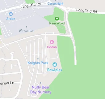 map for Nuffield Health