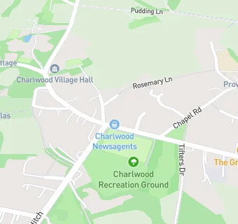 map for Charlwood Village Store