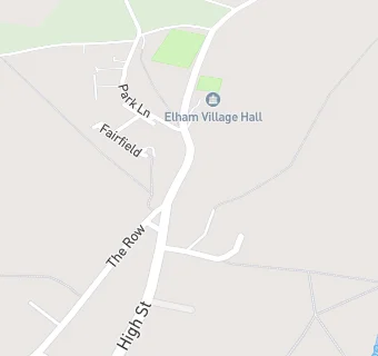 map for Elham Pre-school