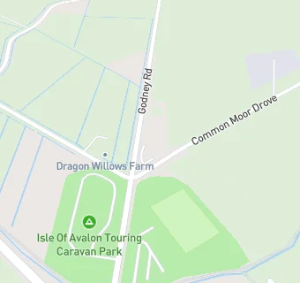 map for Glastonbury Football Club