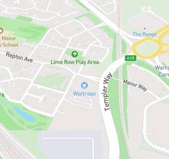 map for Repton Connect Community Centre