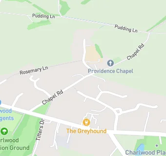 map for Twelve15 at Charlwood Village Infant School