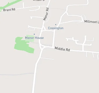 map for Cossington Primary School