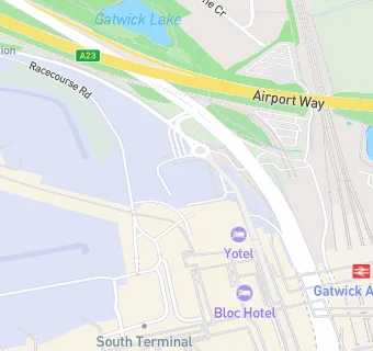 map for Shell Gatwick North