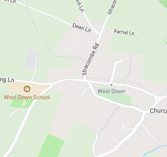 map for West Down County Primary School