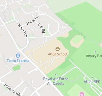 map for Alton Convent School