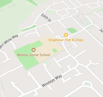 map for Wootey Infant & Junior School