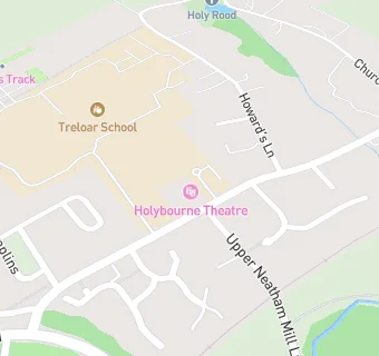 map for Holybourne Theatre