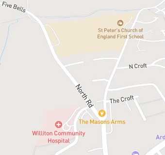 map for The Masons Arms