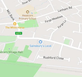 map for Sainsbury's