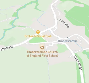 map for Timberscombe Church of England First School