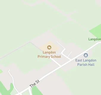 map for Langdon Primary School