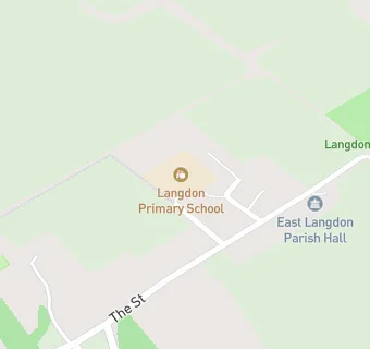 map for Langdon School Breakfast Club