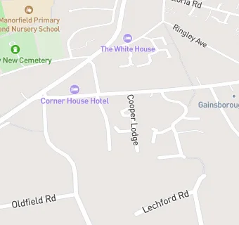 map for Gainsborough Lodge