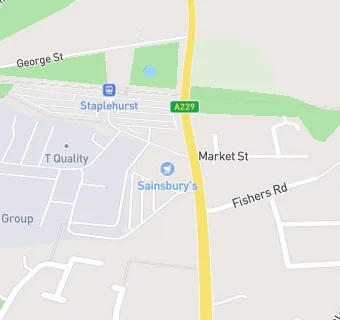 map for Sainsbury's