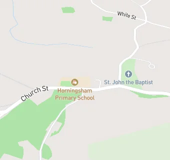 map for Horningsham Primary School