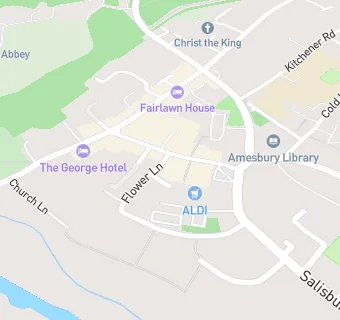 map for Amesbury Chippy