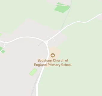 map for Bodsham Church of England Primary School