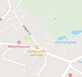 map for Hurst Farm Dental Practice