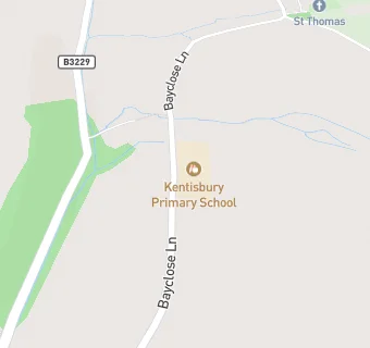 map for Kentisbury Primary School