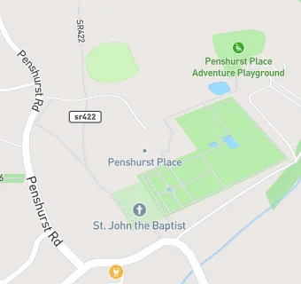 map for Penshurst Place And Gardens (Porcupine Pantry And Gift Shop)