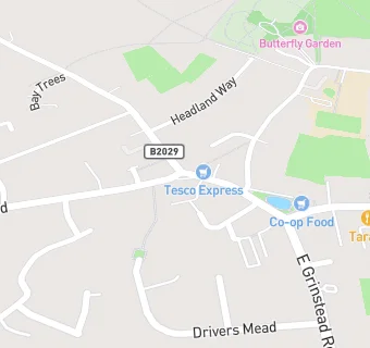 map for Lingfield Fish & Chips