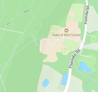 map for Holroyd Howe @ Duke of Kent School