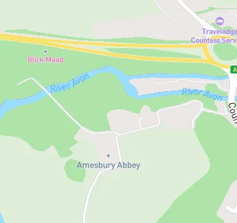 map for Amesbury Abbey Nursing Home