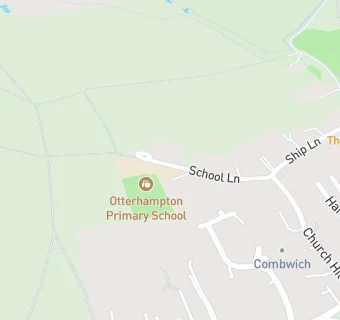 map for Otterhampton Primary School