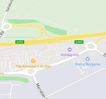 map for Toby Carvery Amesbury, Solstice RP