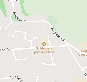 map for St Edmund's Catholic Primary School