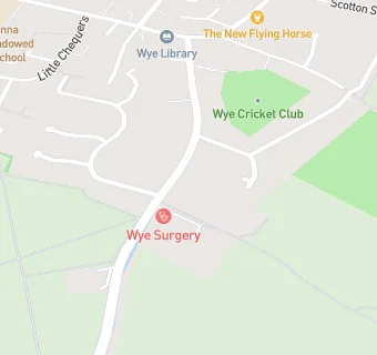 map for Wye Surgery