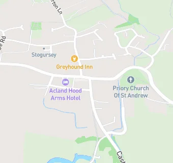 map for Stogursey Church Rooms Catering