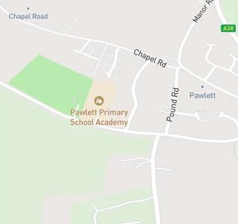 map for Aspen @ Pawlett Primary Academy