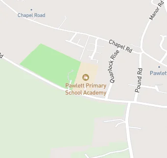 map for Pawlett Primary School