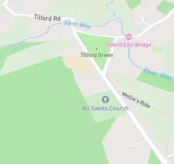 map for All Saints C Of E First School