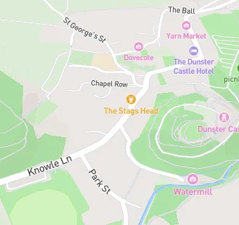 map for Dunster Surgery