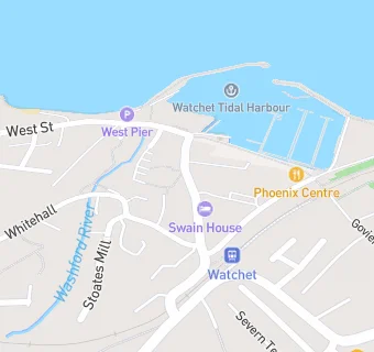 map for The West Somerset Hotel