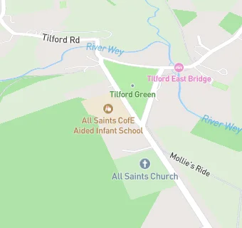 map for All Saints CofE Aided Infant School