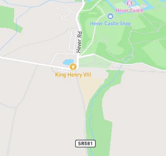 map for Hever Church of England Voluntary Aided Primary School