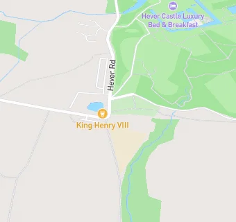 map for King Henry VIII Inn