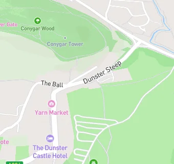 map for Dunster Lunchbox